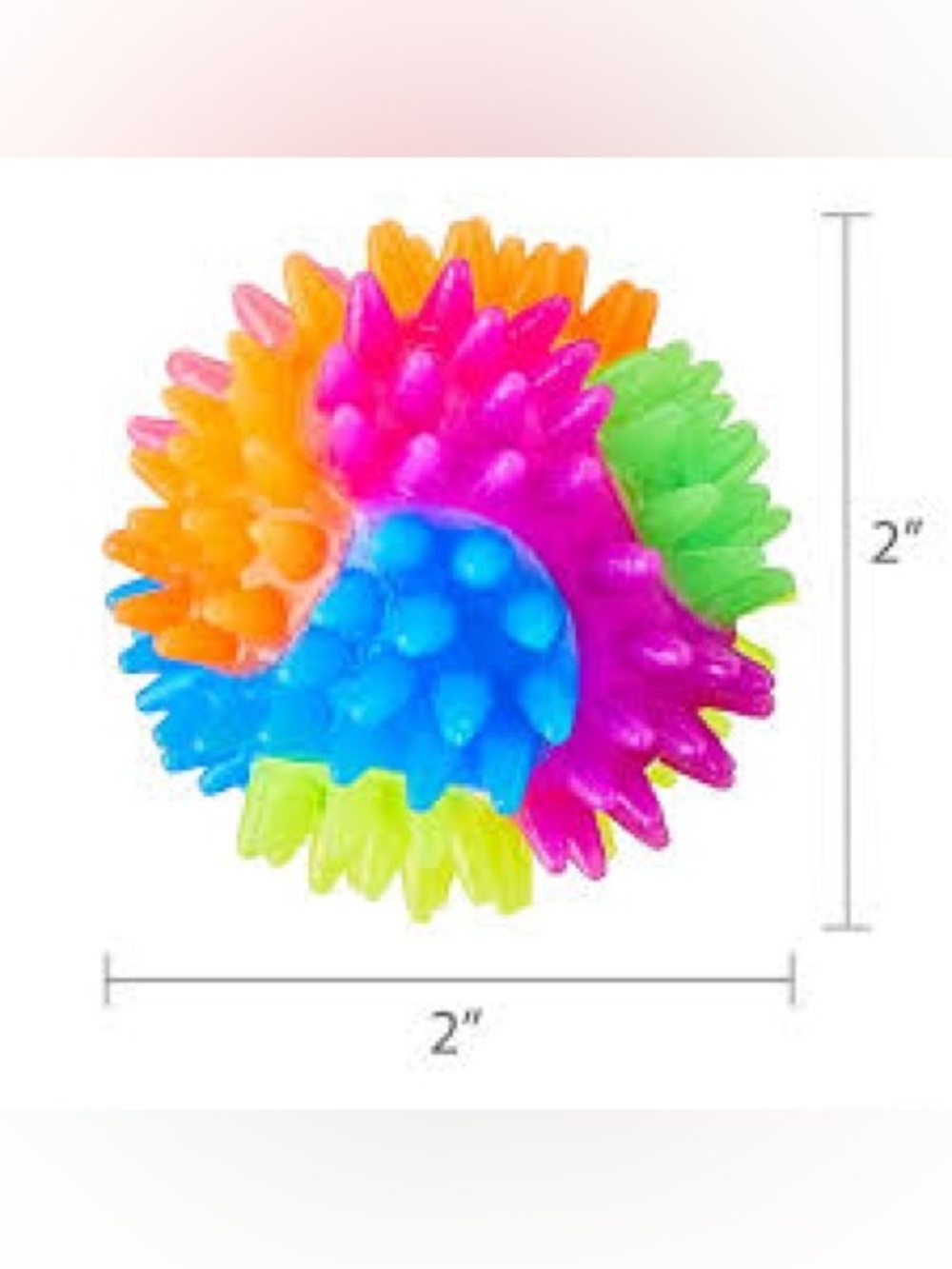Spiky Squishy Sensory Ball - Picture 2 of 2